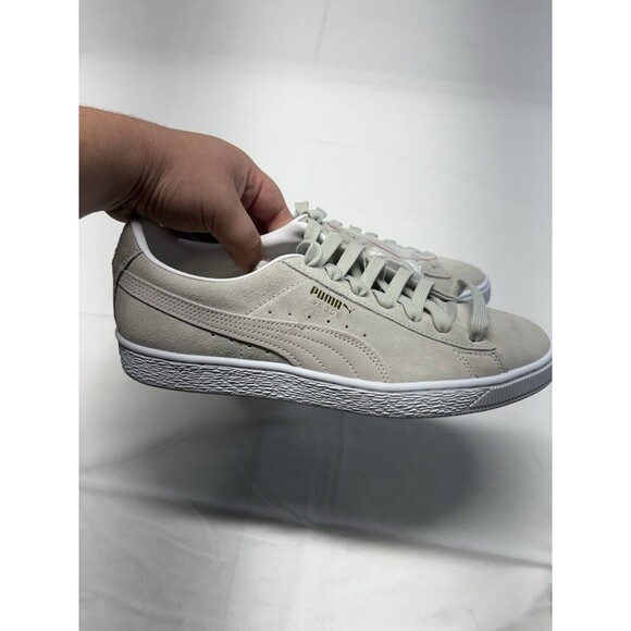 Mens Puma Suede Classic XXI Marshmallow White Sneakers Shoes Mens Size US 10.5 - Picture 1 of 6